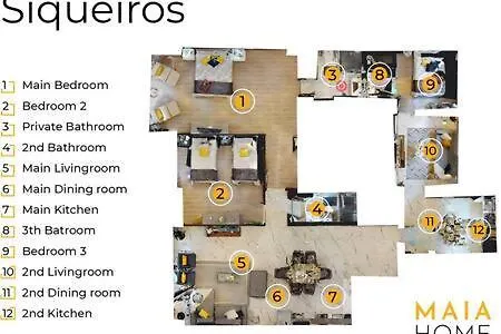 Siqueiros Maia - Lujoso Apto En Polanco Cerca De Antara 3br Apartment